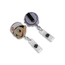 Load image into Gallery viewer, Mini Cartoon Retractable Badge Holder