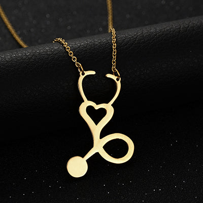 Stethoscope necklace
