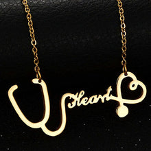 Load image into Gallery viewer, ECG Pendant Necklace