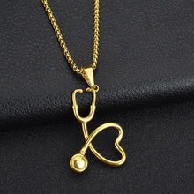 Load image into Gallery viewer, Stethoscope  Necklace
