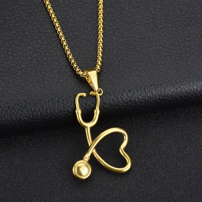 Stethoscope  Necklace