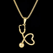 Load image into Gallery viewer, Stethoscope  Necklace