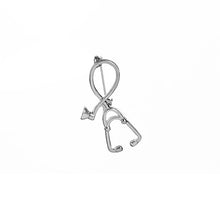 Load image into Gallery viewer, Stethoscope Brooches