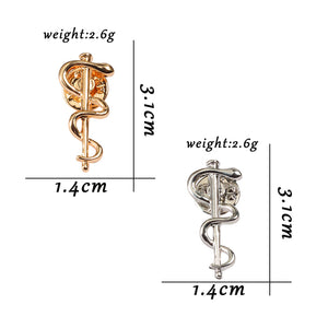 World Health Organization WHO Logo Brooch