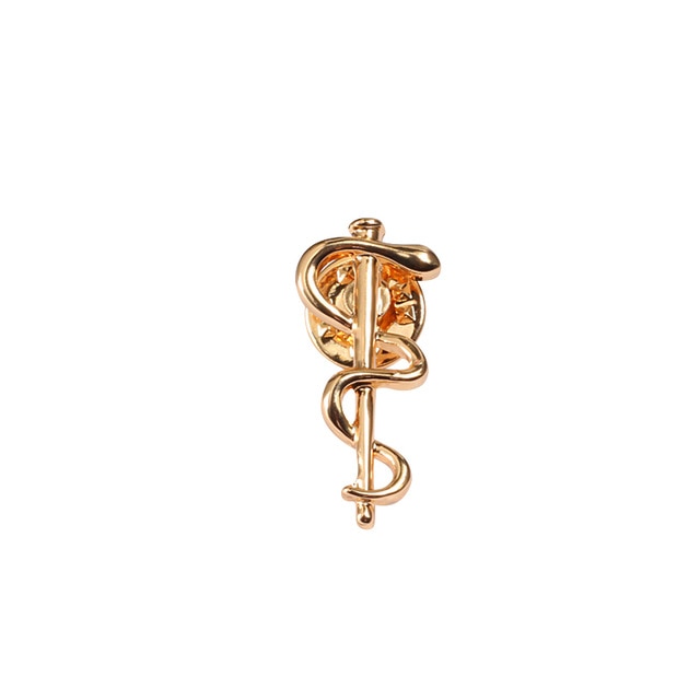 World Health Organization WHO Logo Brooch