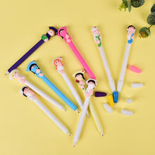 Load image into Gallery viewer, 5pcs Black Soft Ballpoint Pen