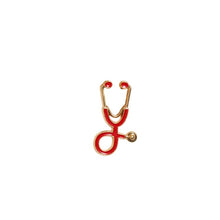 Load image into Gallery viewer, Colorful Stethoscope Brooches