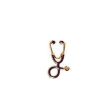 Load image into Gallery viewer, Colorful Stethoscope Brooches