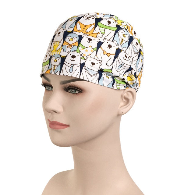Unisex Scrub Cap